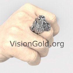 Silber Handmade Ring Hercules 0269