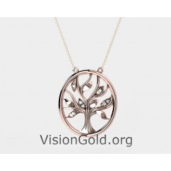 Family Tree Of Life Pendant 0776