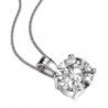 Colgantes Solitario Diamante 0,10 ct