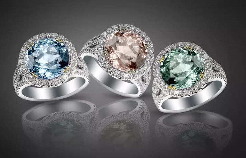 Diamond  celebrity engagement-wedding rings