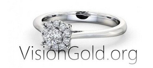 Trends on diamond engagement-wedding rings 